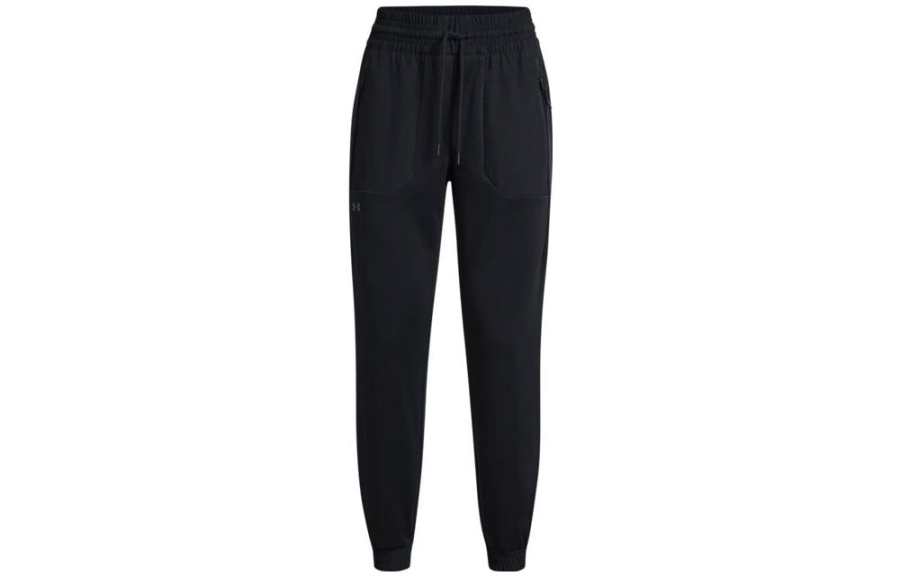 Under Armour Casual Pants Women's Black Moderate Cuffed Pants