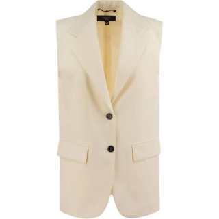 WEEKEND MaxMara Weekend Max Mara Single Breasted Sleeveless Gilet