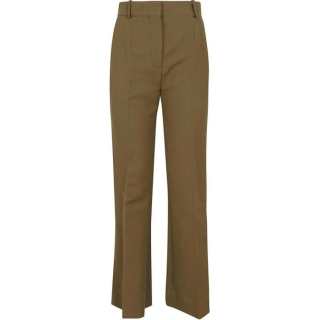 Victoria Beckham Pressed Crease Flared Trousers