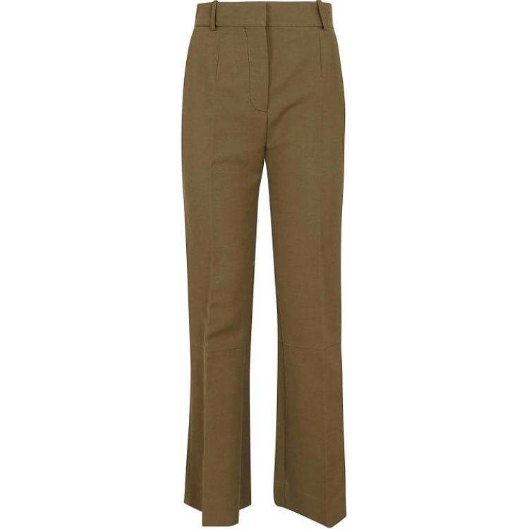 Victoria Beckham Pressed Crease Flared Trousers