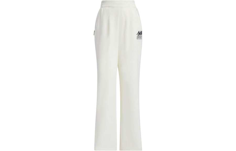 Adidas Adidas SMALL LOGO TRACKSUIT BOTTOMS Casual Pants Women's Jade White