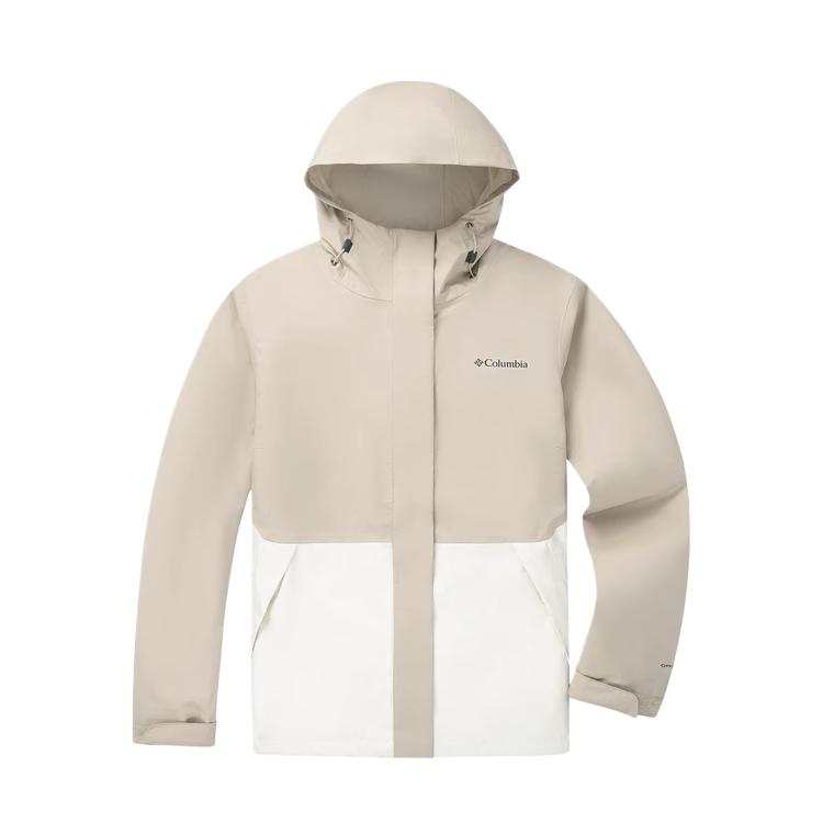 Columbia SS25 Waterproof And Warm Windbreaker Jacket Women's Khaki