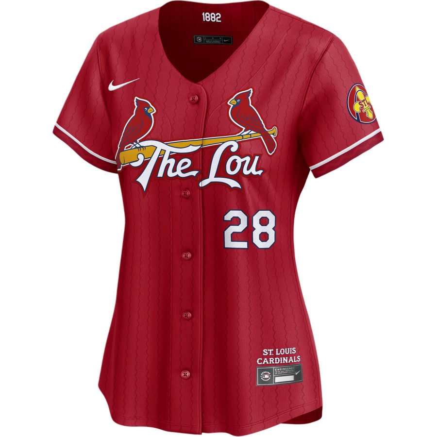 Nike Nike Nolan Arenado St. Louis Cardinals City Connect Women's Nike Dri-FIT Adv Mlb Limited Jersey