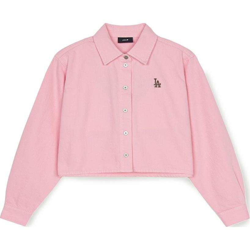 MLB MLB Denim Jackets Women's Pink Lapel Moderate Other