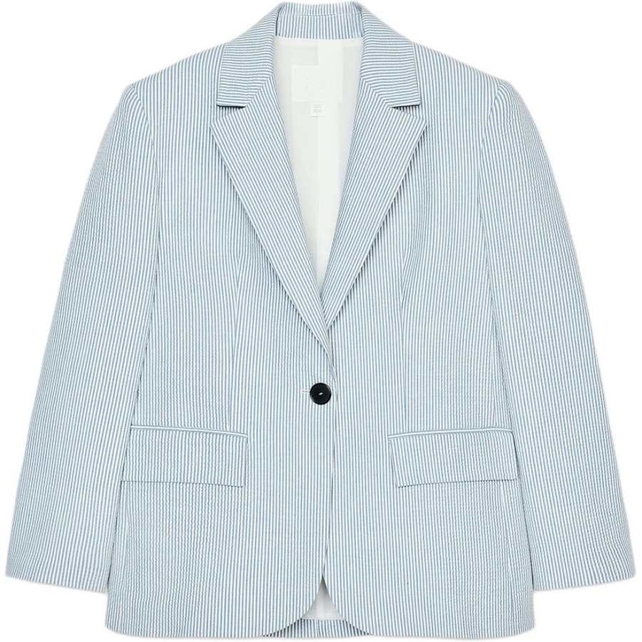 ZARA Business Suit Women's Nude/Blue