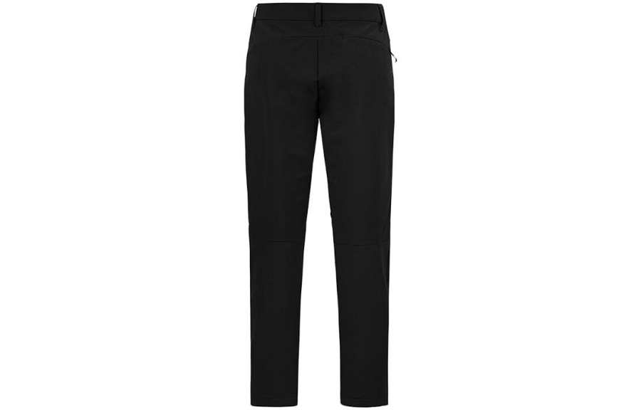 JACK WOLFSKIN Casual Pants Women's Black/6000 Moderate Straight Fit Pants