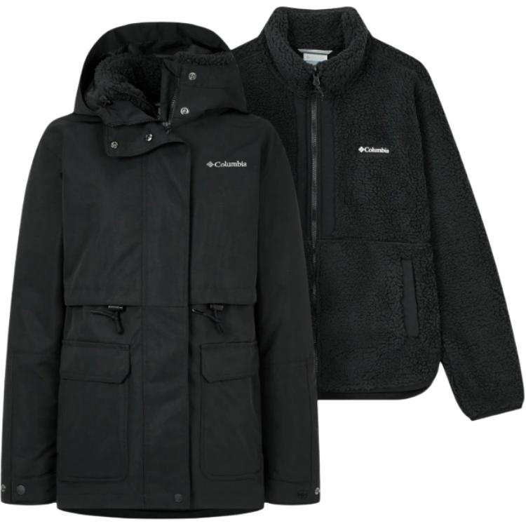 Columbia Windbreaker Jacket Women's Black