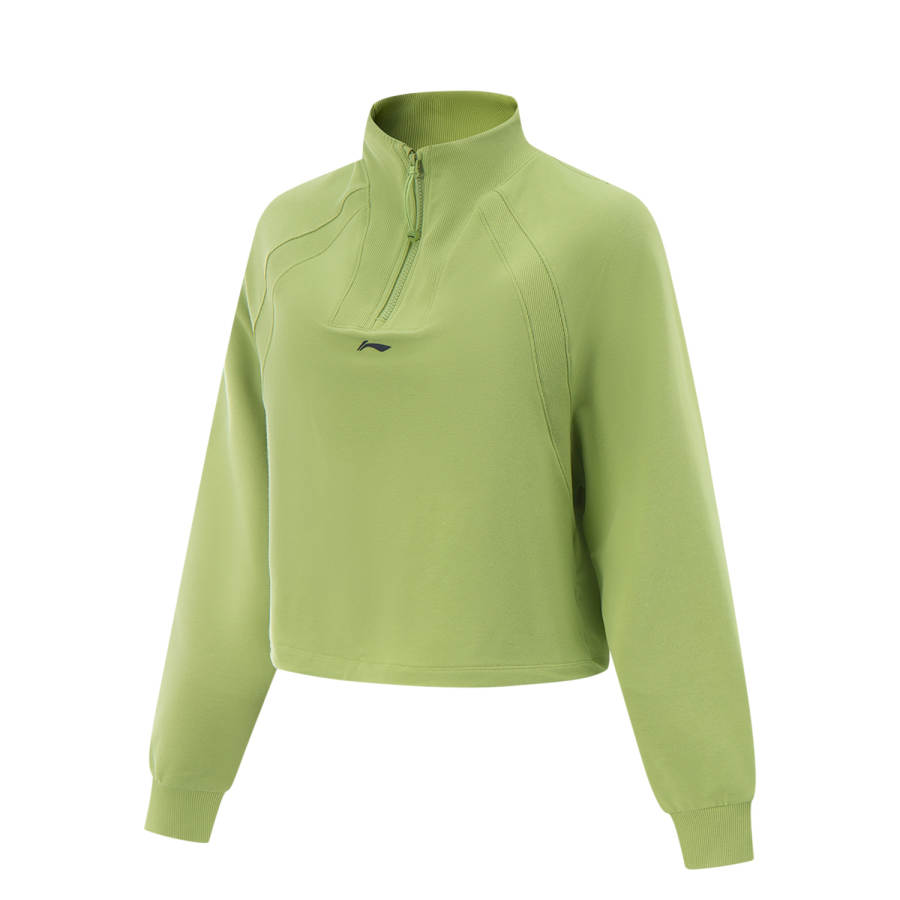 Li-Ning Li Ning Fitness Series Sweatshirt Women's Moss Green