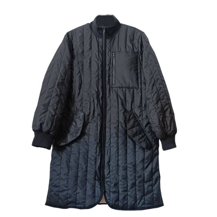 Nike Nike Mid Length Fleece Lined And Thickened Stand Collar Puffer Jacket Women's Black