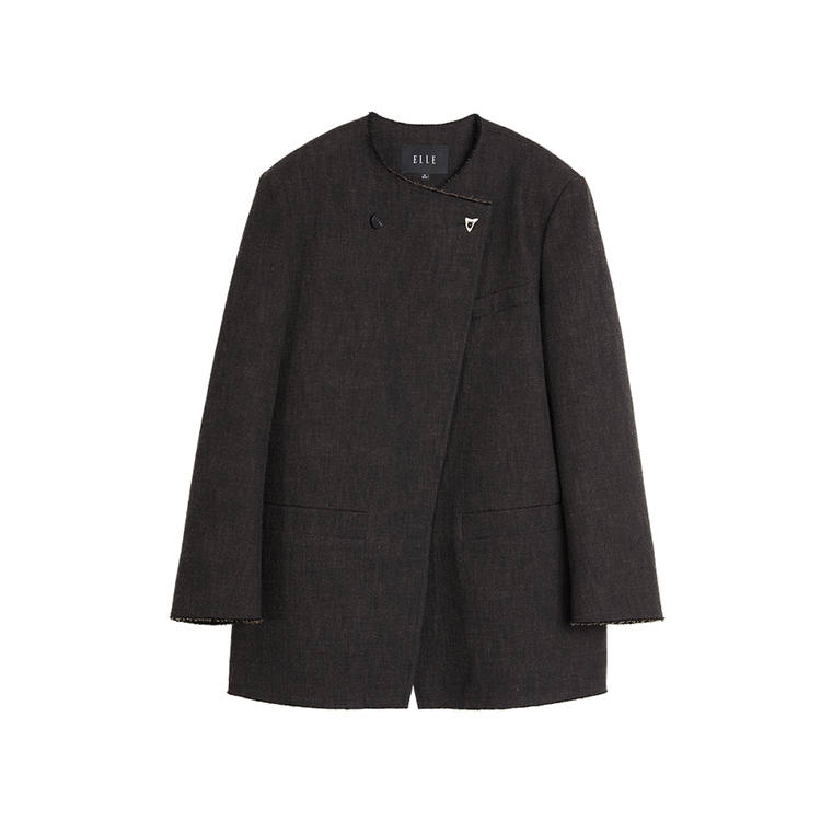 ELLE Coats Women's Black Moderate