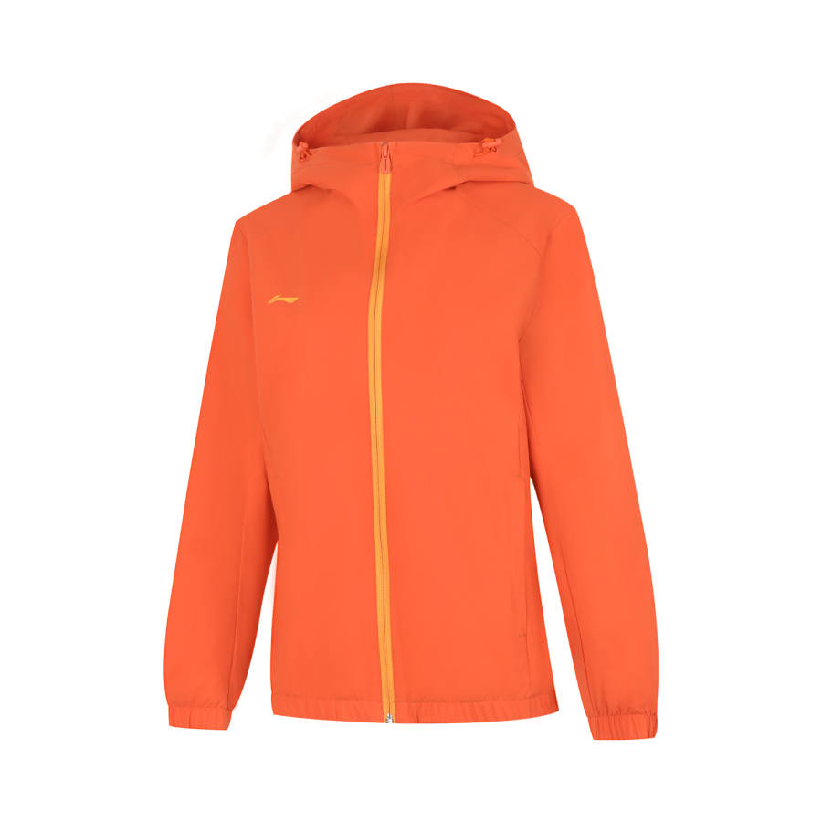 Li-Ning Li Ning Trench Coat Women's Vibrant Orange