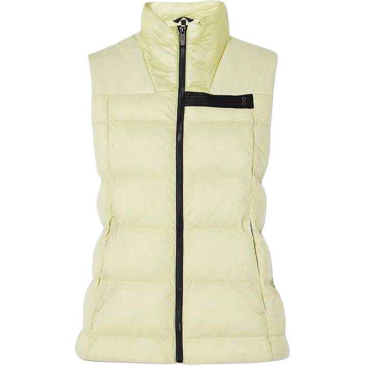 On On Vests Women's Yellow Stand Collar Moderate Other