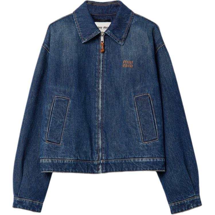 MIU MIU Miu Miu denim trucker jacket
