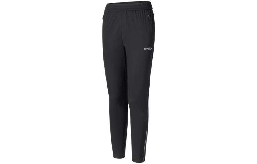 Saucony Casual Pants Women's Black Moderate Straight Fit Pants