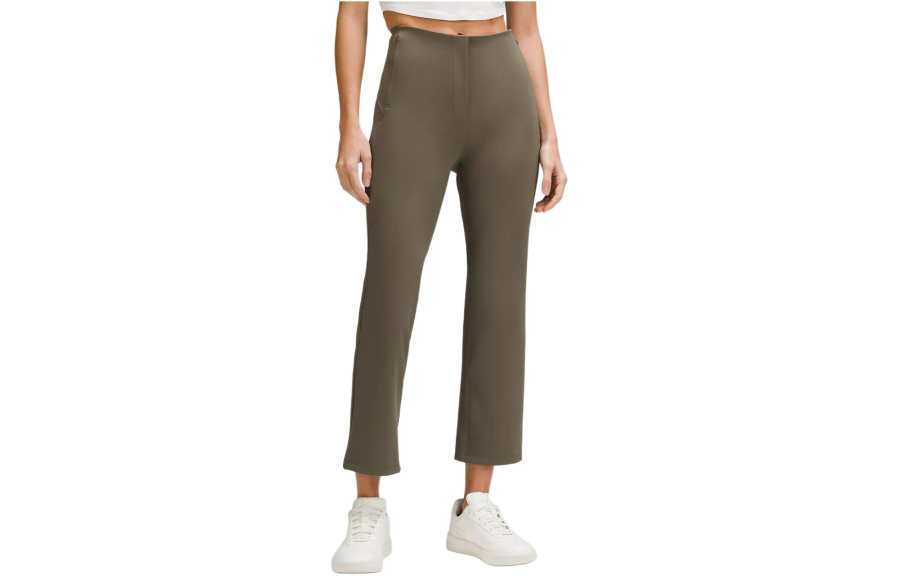 Lululemon Smooth Fit Pull on High Rise Cropped Pant Casual Pants Women's