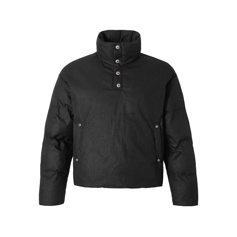 YADcrew YADcrew Puffer Jacket Unisex Black