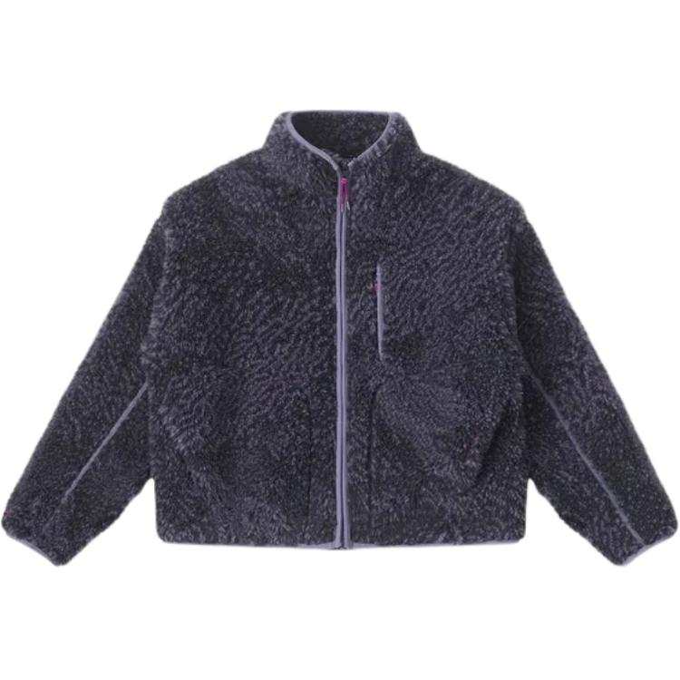 Converse Converse Printed Sherpa Full-Zip Jacket