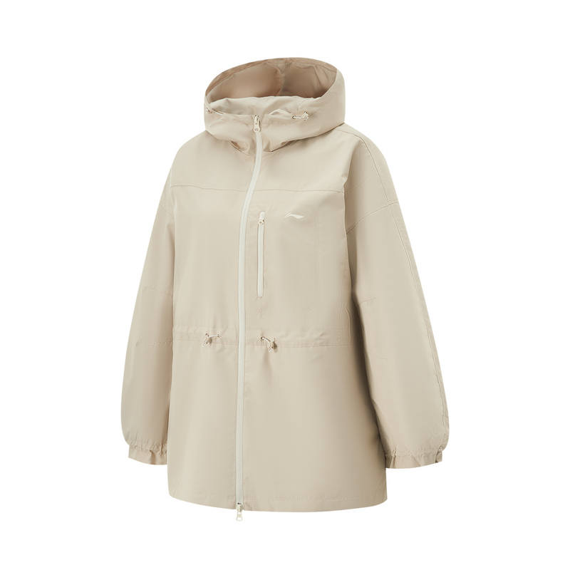 Li-Ning Li Ning Fitness Series Trench Coat Women's Coast Gray