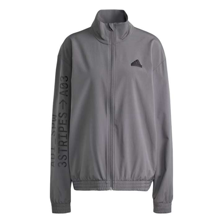 Adidas Adidas BRAND LOVETrack Woven Jacket Men's Gray