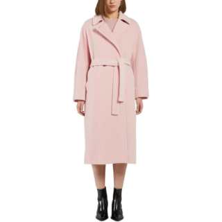 Marella Coats Women's Pink Lapel Moderate