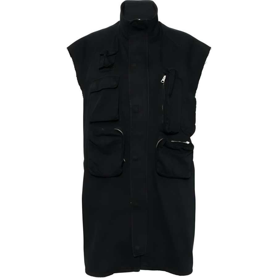 MM6 Maison Margiela multi-pocket zip-up vest