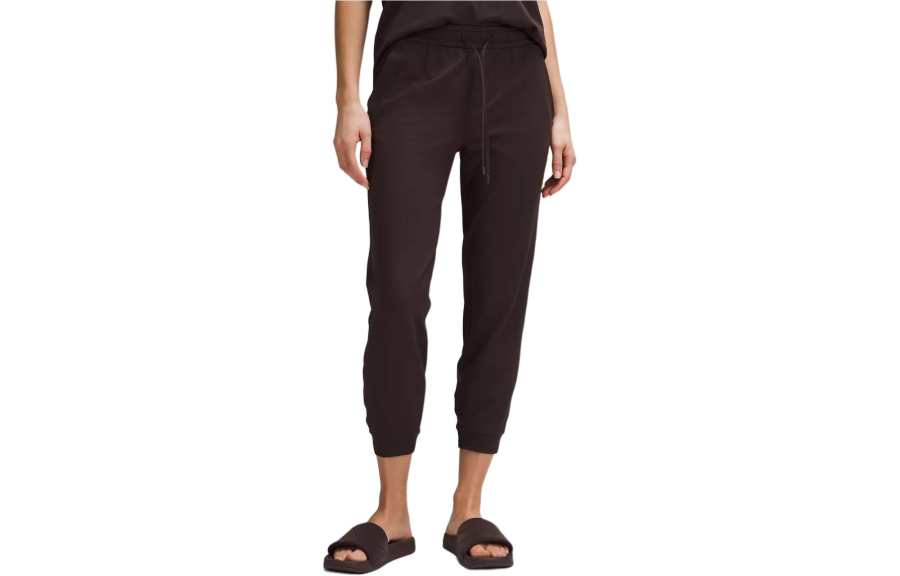 Lululemon Soft Jersey Classic Fit Mid Rise Jogger Casual Pants Women's