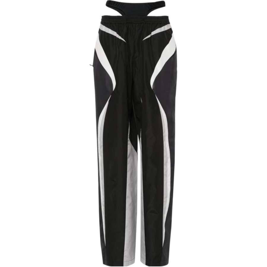 Mugler Contrast Tapered Trousers
