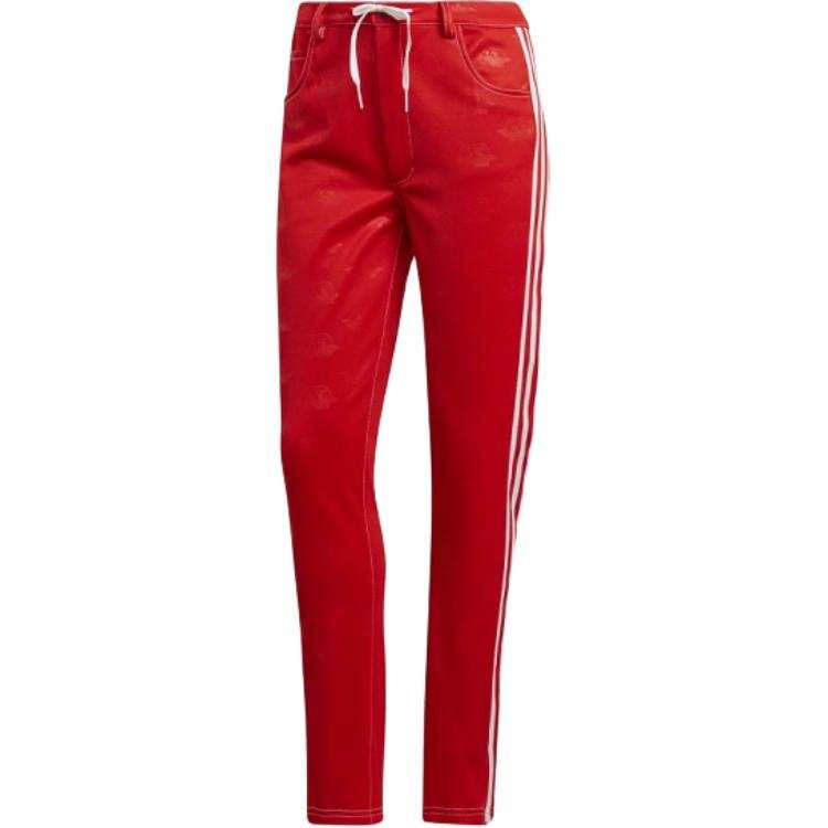 Adidas Originals x FIORUCCI Rouge Casual Pants Women's Red