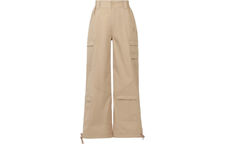 Jordan Jordan CHICAGO Casual Pants Women's Desert Yellow Moderate Wide Leg Pants