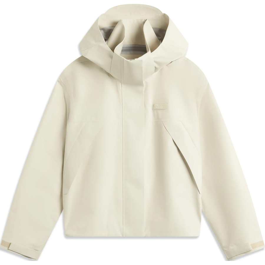 Li-Ning Li Ning Sports Life Collection Windproof And Breathable Windbreaker Jacket Women's Oat Gray