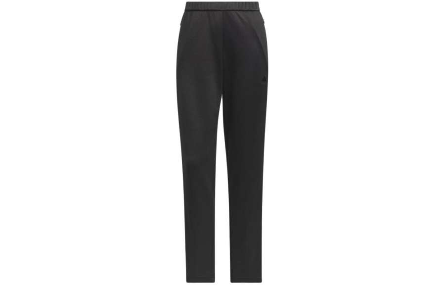 Adidas Adidas Three Stripes Warm Up Pants Casual Pants Women's Black