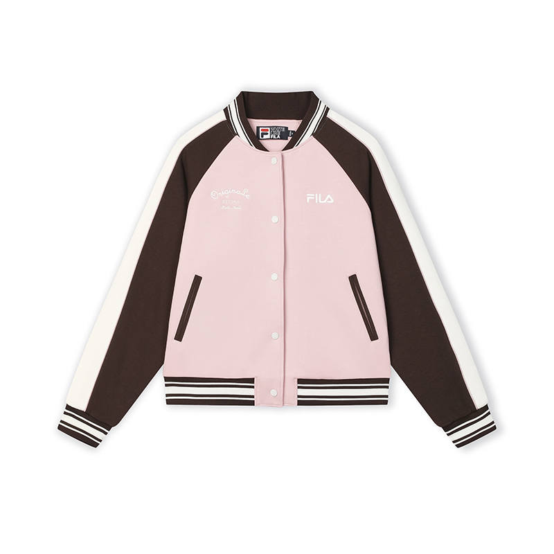 FILA Baseball Jacket Women's Smoke Pink