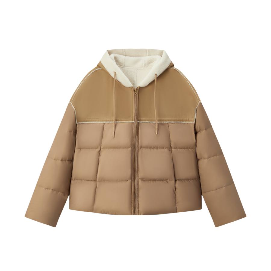 Semir Puffer Jackets Women's Hooded Thin