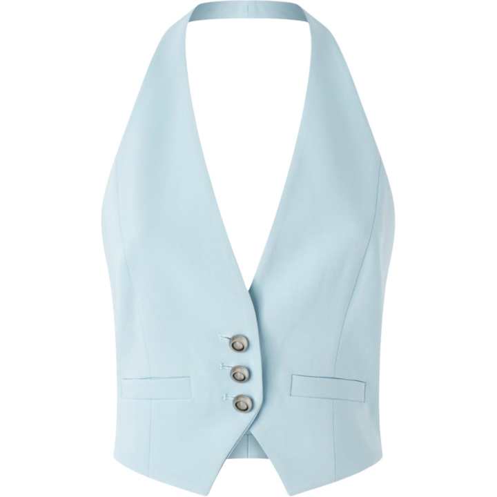 PINKO PINKO Halterneck Cropped Vest