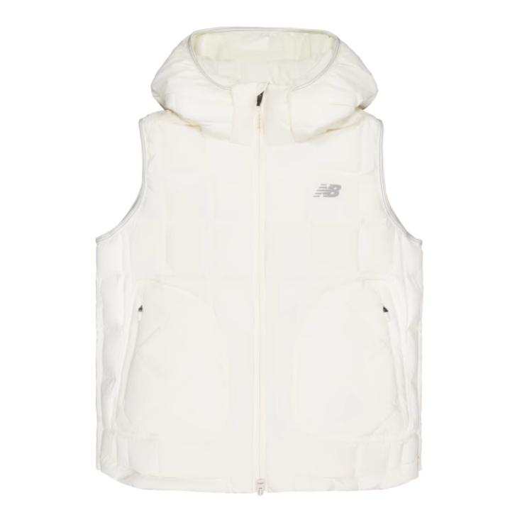 New Balance New Balance Vests Women's White Hooded Non Detachable Moderate Other