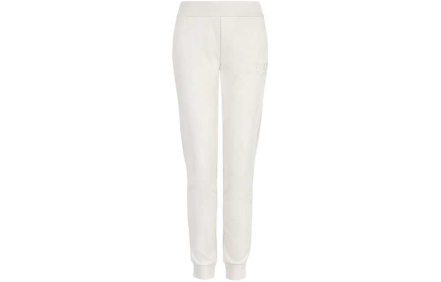 EMPORIO ARMANI EA7 SS24 Casual Pants Women's White