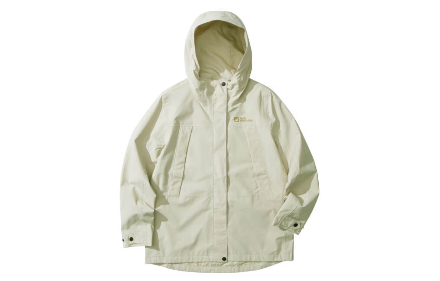 Jack Wolfskin Waterproof And Windproof Windbreaker Jacket Women's