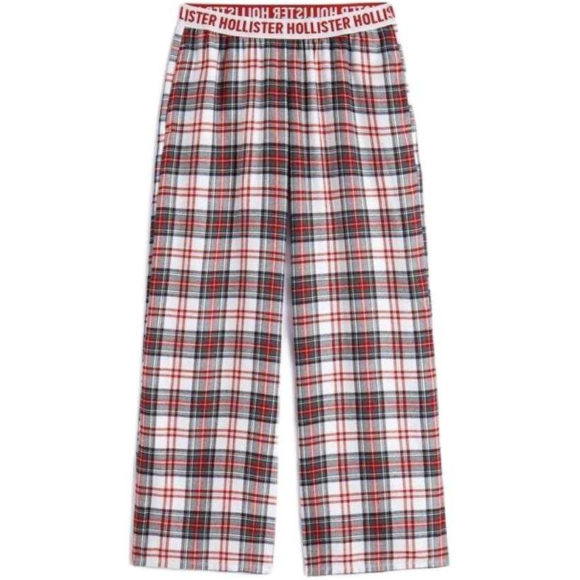 Hollister/ Hollister Casual Pants Women's Red Plaid