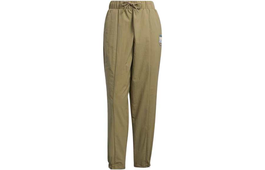 Adidas Neo Casual Pants Women's Brown Moderate Cuffed Pants
