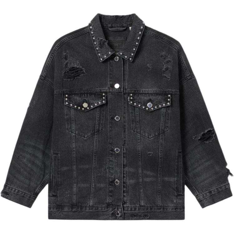 Levis Levis Denim Jacket Women's Black