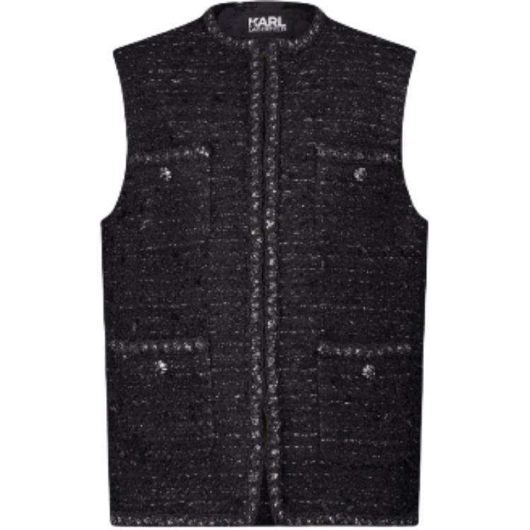 KARL LAGERFELD / Karl Lagerfeld Jeans Vest Women's Black