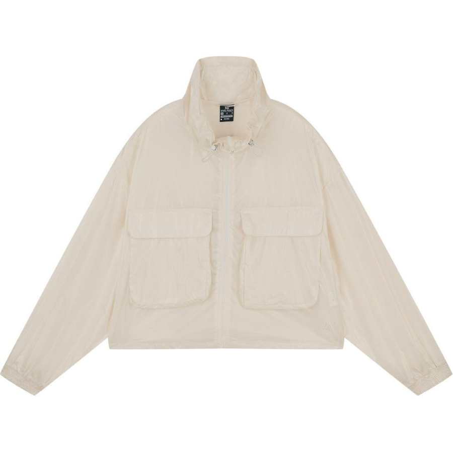 361° Trench Coat Women's Pink White