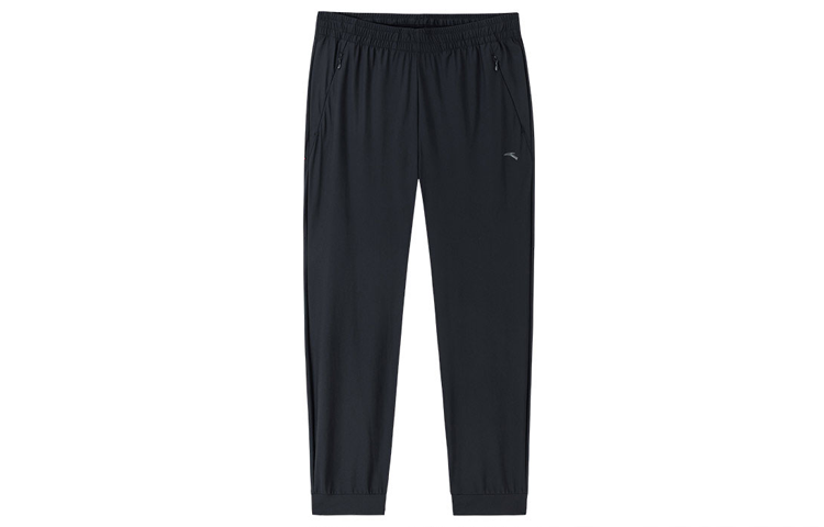 ANTA Casual Pants Women's Black Moderate Slim Fit Pants