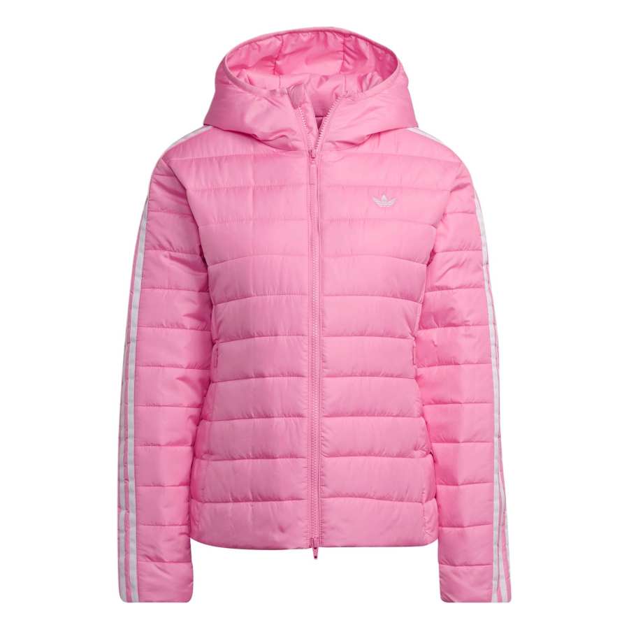 Adidas Originals Trefoil Collection Outfit Puffer Jacket Women's Pink