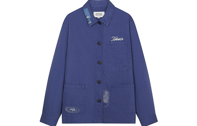 Teenie Weenie Cropped Coat Women's Blue