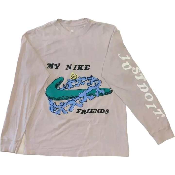 Nike Nike T Shirts Men's Light Pink Crew Neck