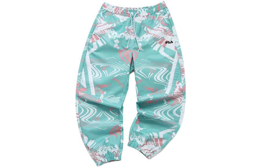 FILA FUSION Casual Pants Women's Blue Mystic World