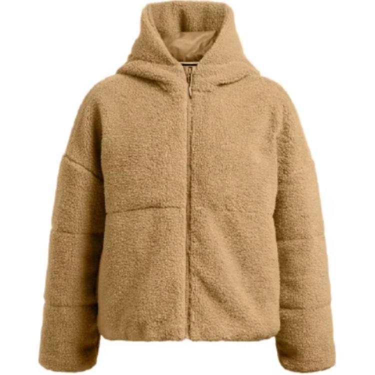 Under Armour Mission Velvet feel Coat Women's Camel Brown