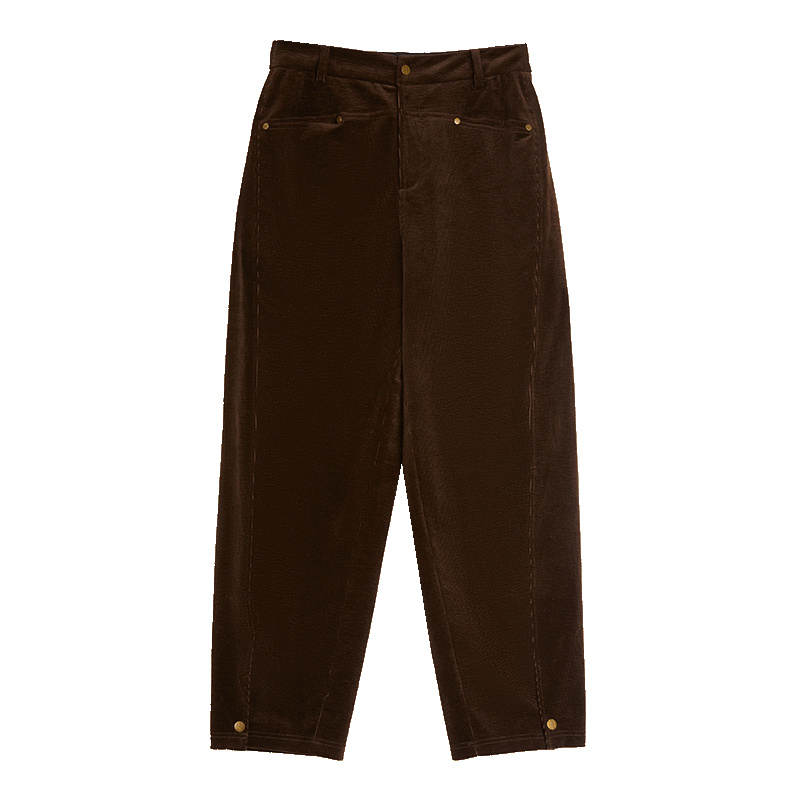 ELLE Casual Pants Women's Coffee