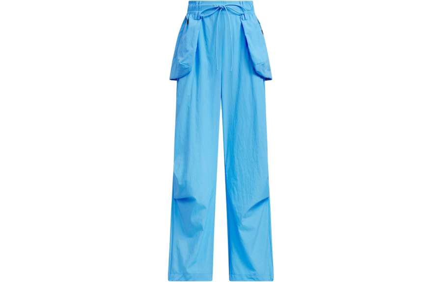 Adidas Adidas PARACHUTE TRACKSUIT BOTTOMS Casual Pants Women's Blue